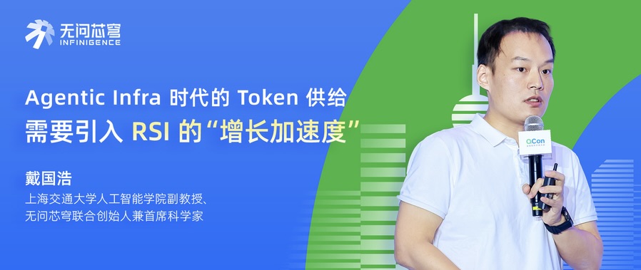无问芯穹戴国浩:Agentic Infra 时代的 Token 供给需要引入 RSI 的“增长加速度”